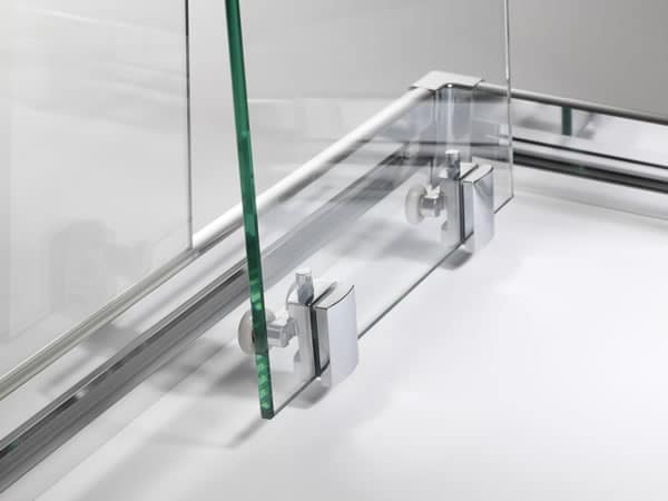 sliding shower corner rollers