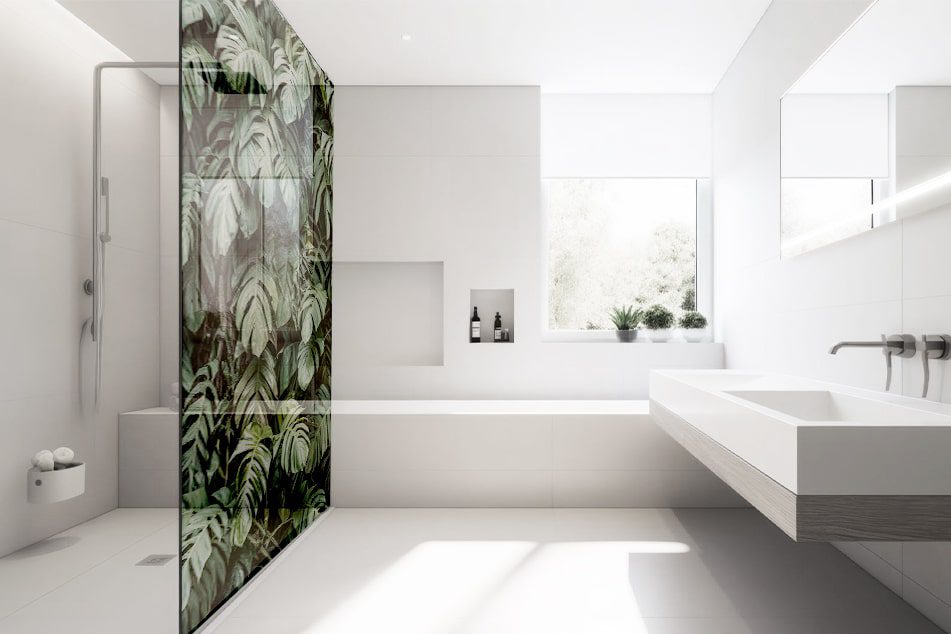 Digitally Printed Shower Screen Trend 2024